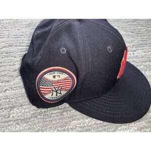 New York Yankees Hat Cap Mens Adjustable New Era Side Patch Suede Head Lining